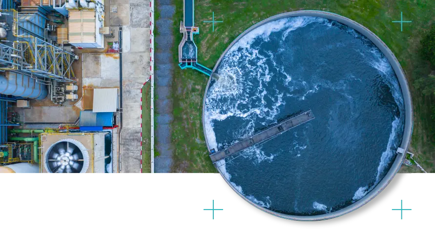 A process water production facility 