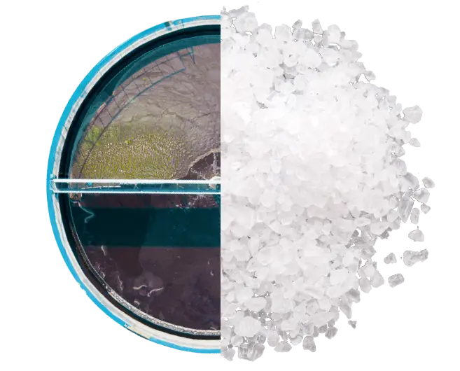 Processing industrial wastewater and simultaneously recovering recyclable substances
