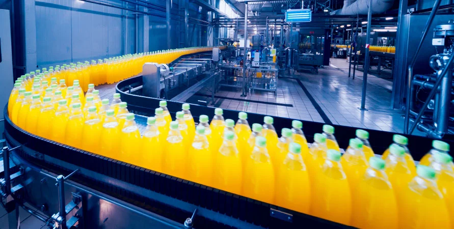 Water supply, drinks industry
