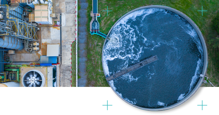 A process water production facility 